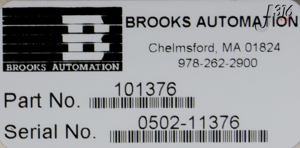 27868 BROOKS ROBOT CONTROL MODULE, I/O ASSY PN: 002-4674-09 101376